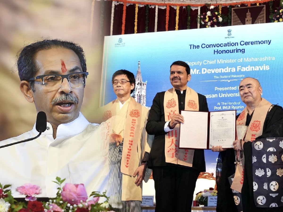 'शेतकरी आत्महत्या, मराठा-ओबीसीमधील भांडणांसाठी फडणवीसांना डॉक्टरेट, सरकारमधले डॉक्टर…'; ठाकरेंचे फटकारे