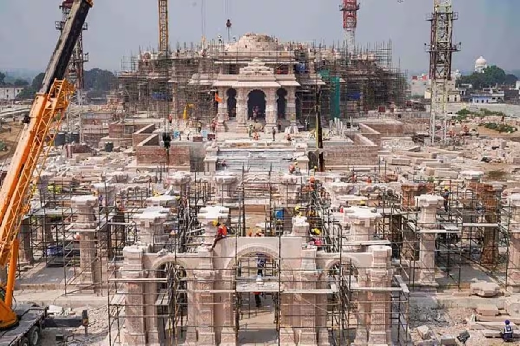 Ayodhya Ram Mandir ground report and latest updates on construction and lord ram idol