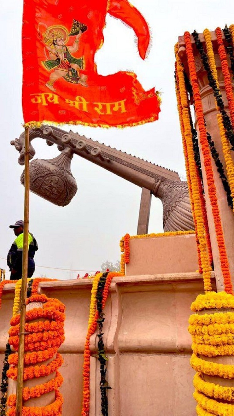 Ayodhya Ram Mandir Modi road show preparation in photos 