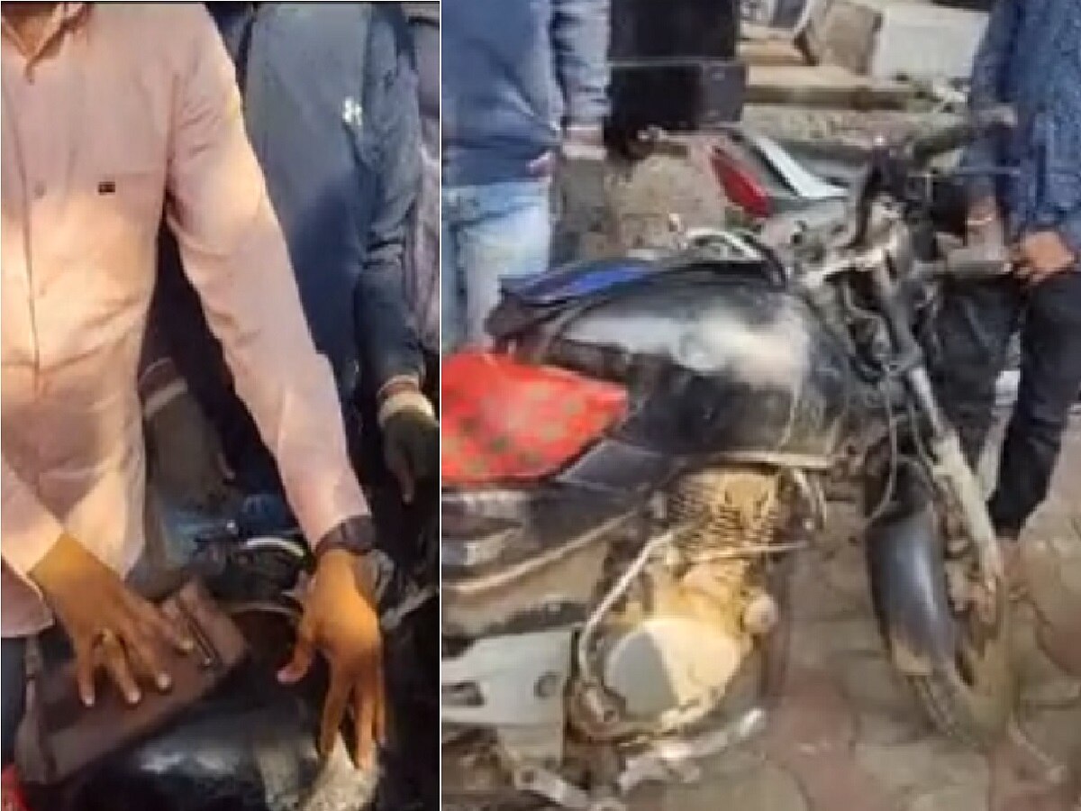 बाईकच्या टँकमध्ये पेट्रोल ऐवजी दारू! चंद्रपुरमधील पोरांचा जुगाड पाहून पोलिसही चक्रावले