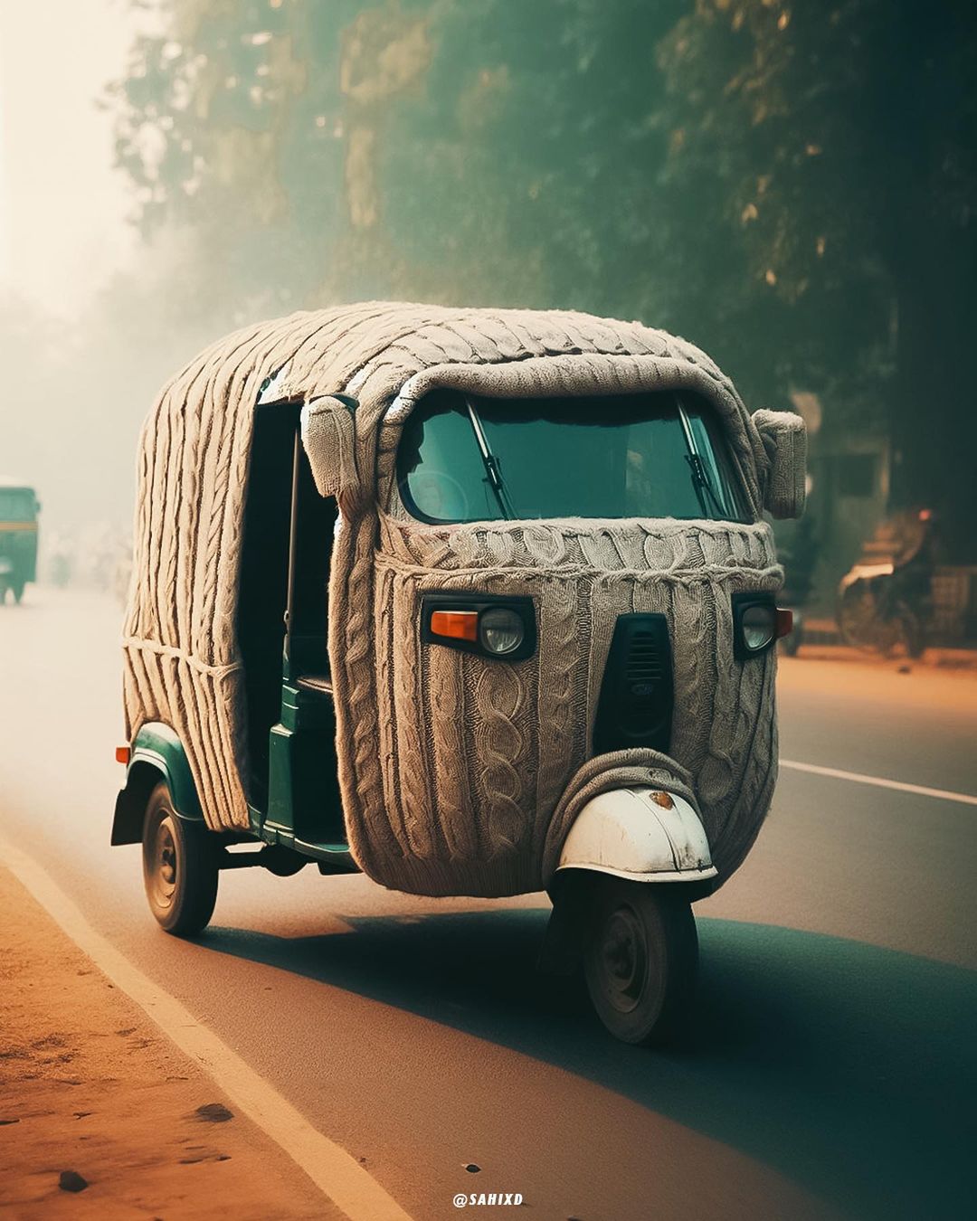 India Winter Cold Wave Sweaters To Vehicles