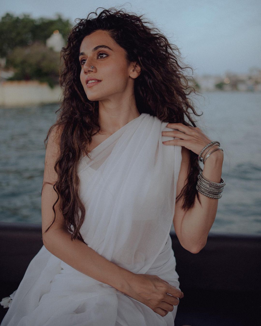 taapsee pannu romantic photo with boyfriend mathias boe vacation in maldives