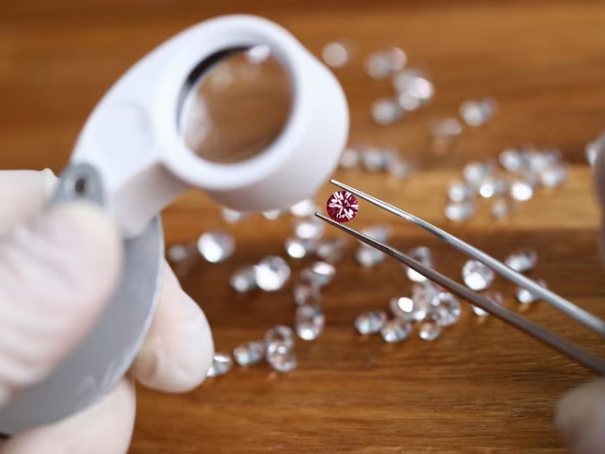 diamond purity test know how to check real diamond at home