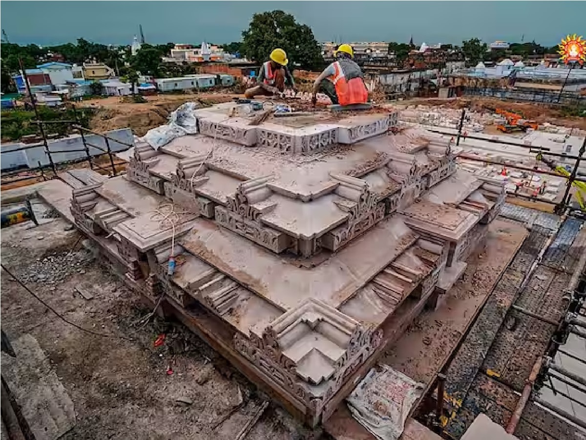 Metals not used to build the Ram temple