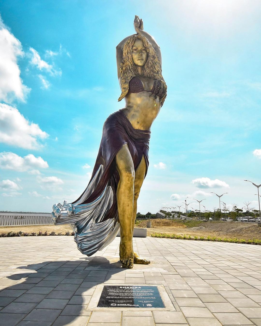 World Famous Singer Shakira Honoured With Tall Statue