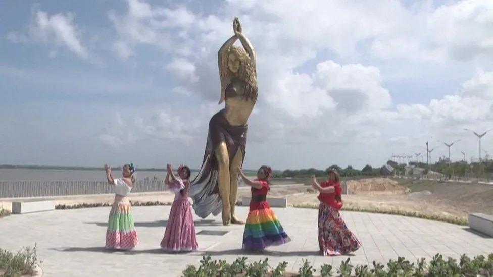 World Famous Singer Shakira Honoured With Tall Statue