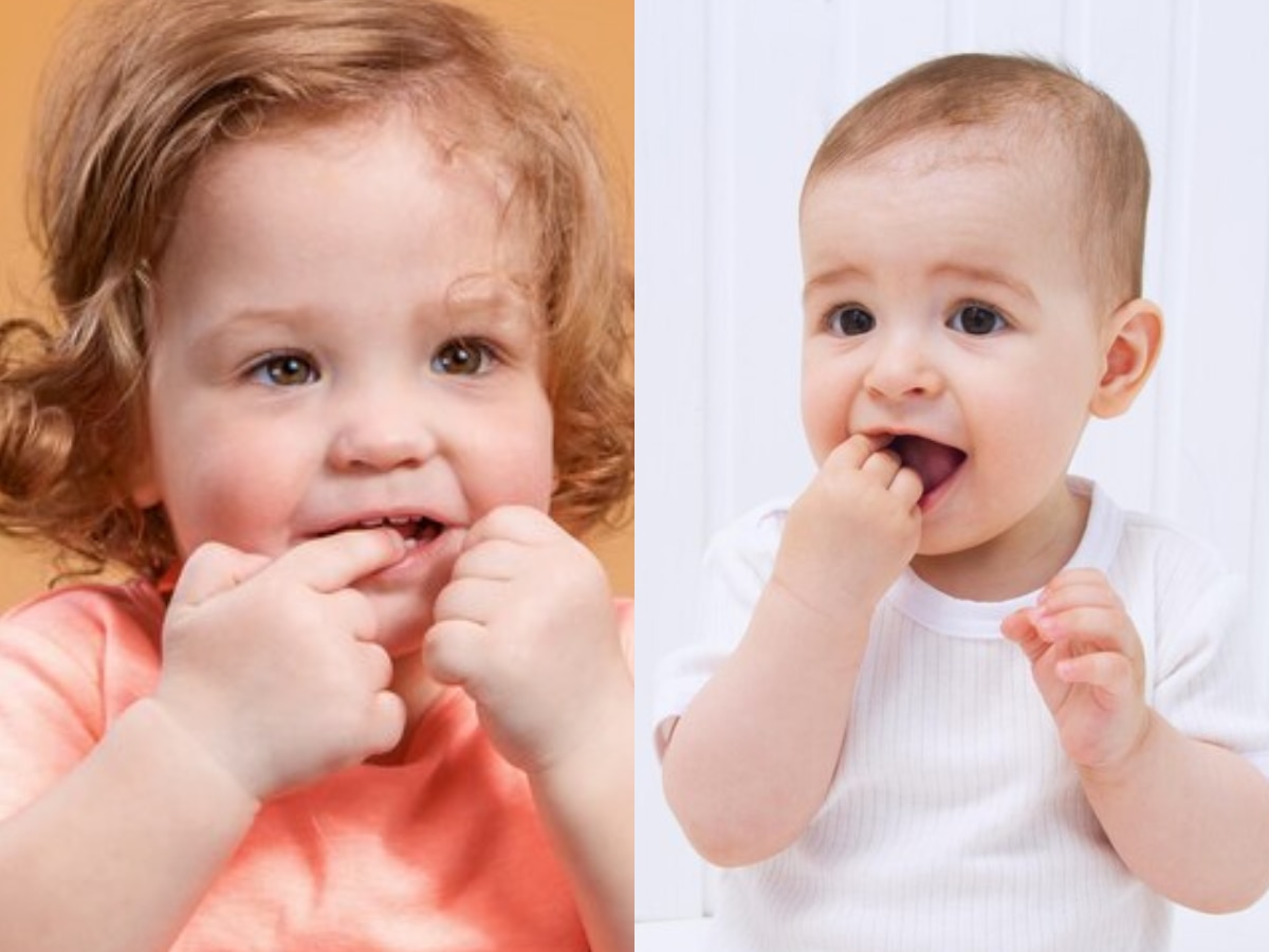 Baby Health Tips Why do small children put their fingers in their mouths Good or bad sign