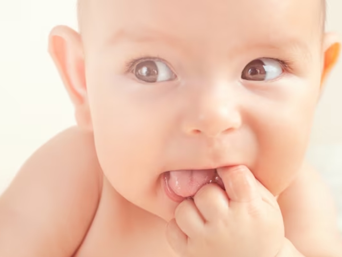 Baby Health Tips Why do small children put their fingers in their mouths Good or bad sign