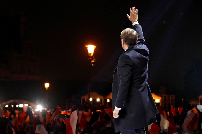 emmanuel macron elysee palace