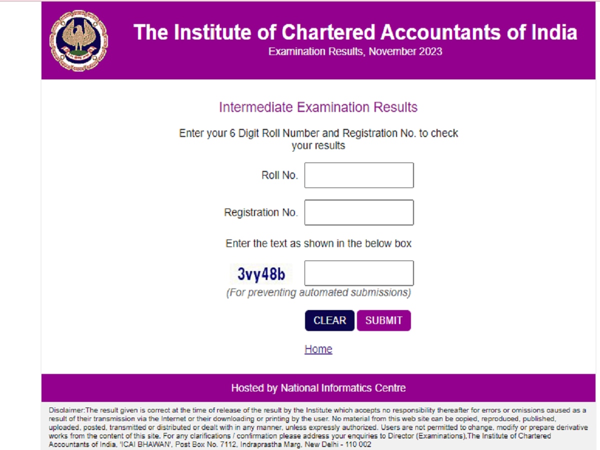 CA Result 2024: सीए फायनल आणि इंटर नोव्हेंबर 2023 चा निकाल जाहीर title=