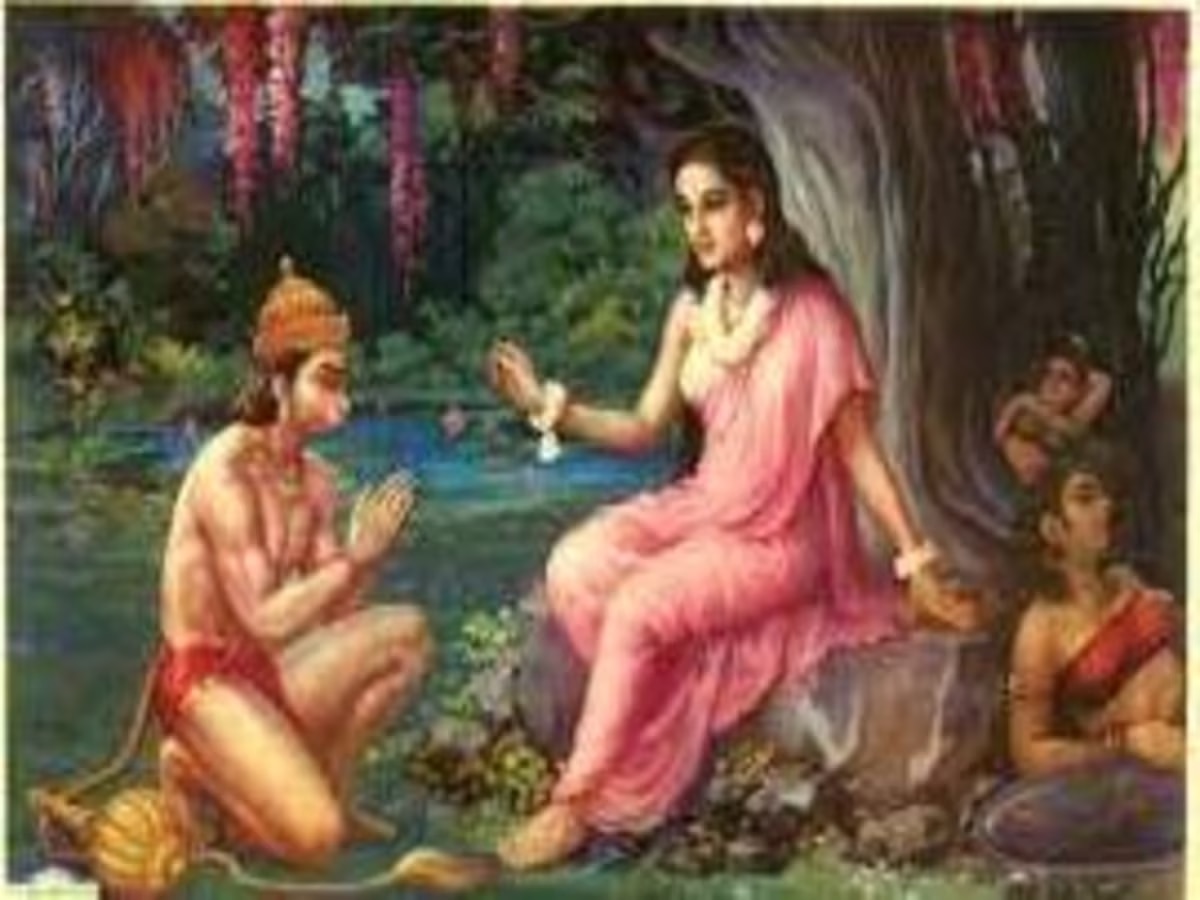 Ramayan Katha : 'या' तीन कारणांमुळे सीतेने हनुमानासोबत लंकेतून निघण्यास दिला होता नकार  title=