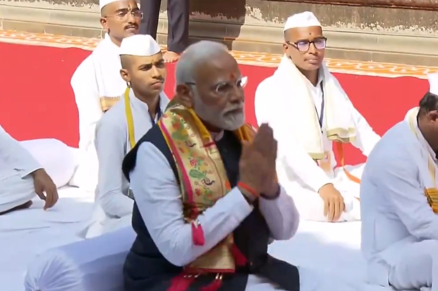 Prime Minister Modi In Shree Kalaram Mandir