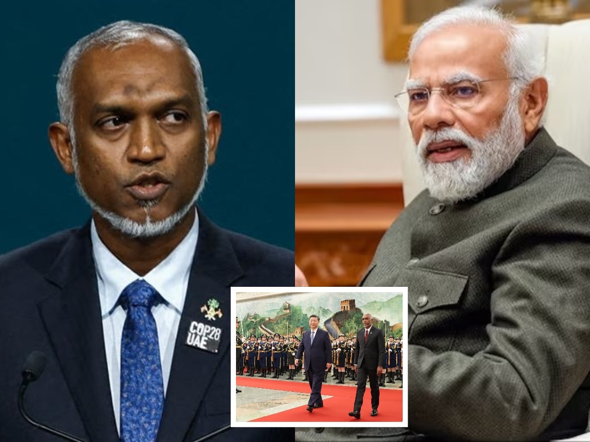 India vs Maldives Row: 'आम्हाला धमकावण्याचं लायसन्स...,' चीनमधून परतताच मालदीवच्या राष्ट्राध्यक्षांचा सूर बदलला title=