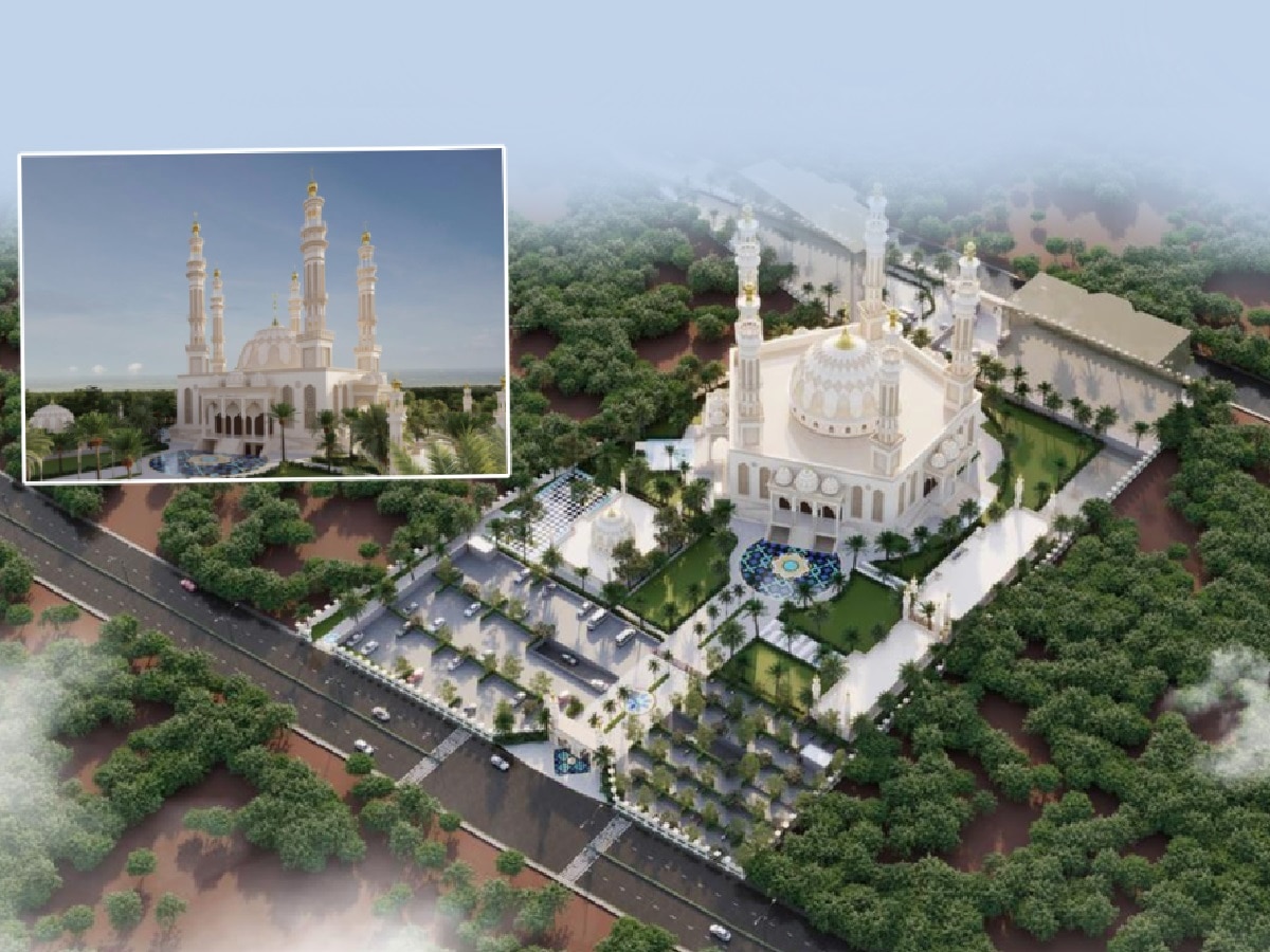 Ayodhya Mosque: अयोध्येत उभारणार ताजपेक्षाही भव्यदिव्य मशीद; महाराष्ट्रातील BJP नेत्यावर जबाबदारी title=