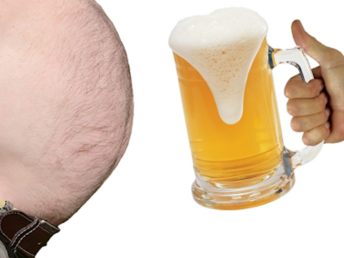 बिअर प्यायल्याने पोट वाढतंय?, 'हा' जालीम उपाय करा, होतील फायदेच फायदे title=