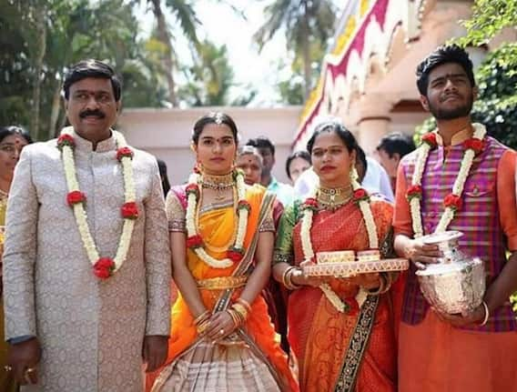 Most Expensive Wedding janardhana reddy daughter wedding photos 