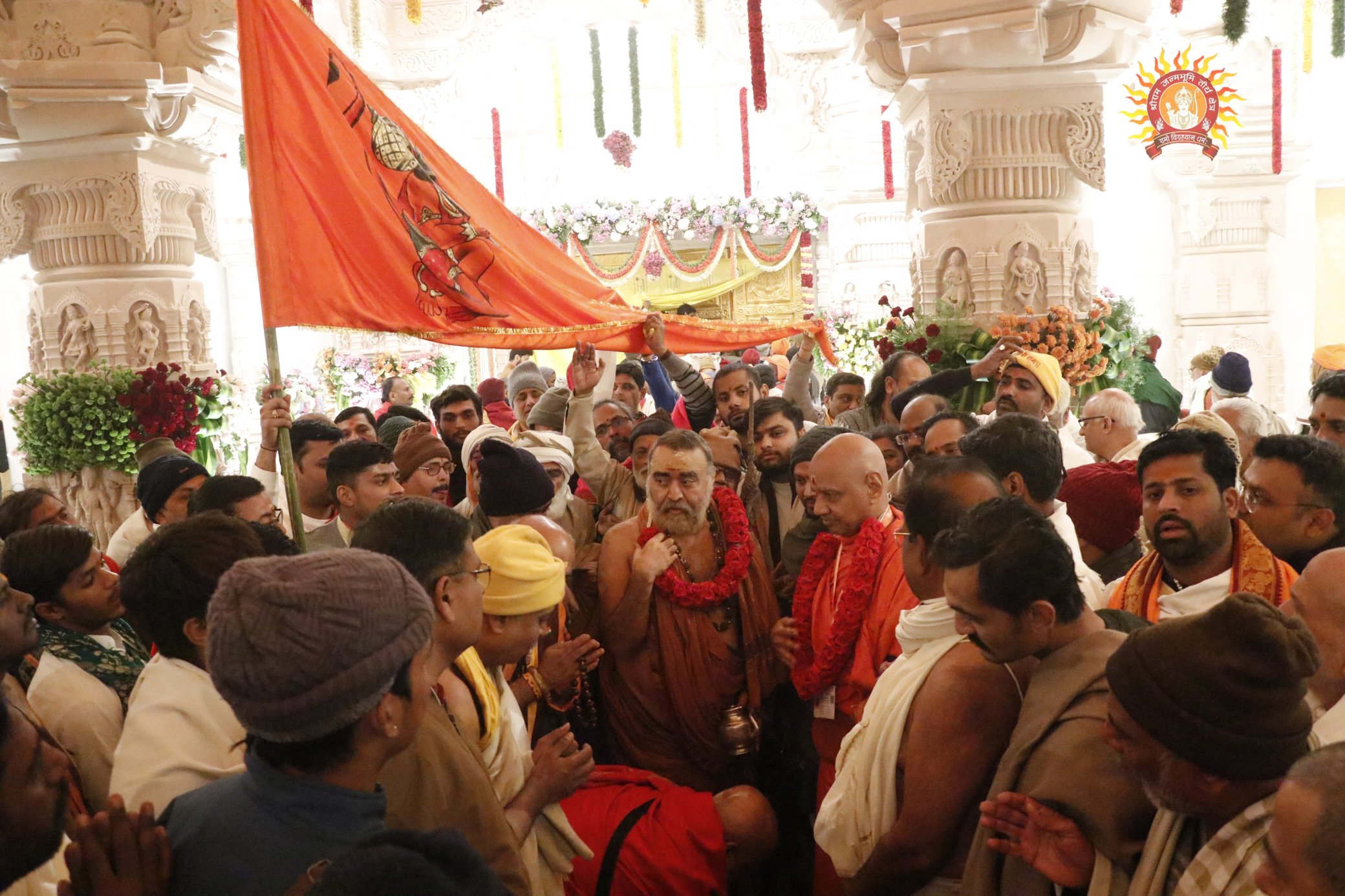 Ayodhya Ram Mandir Pran Pratishtha Prior Day Events Photos