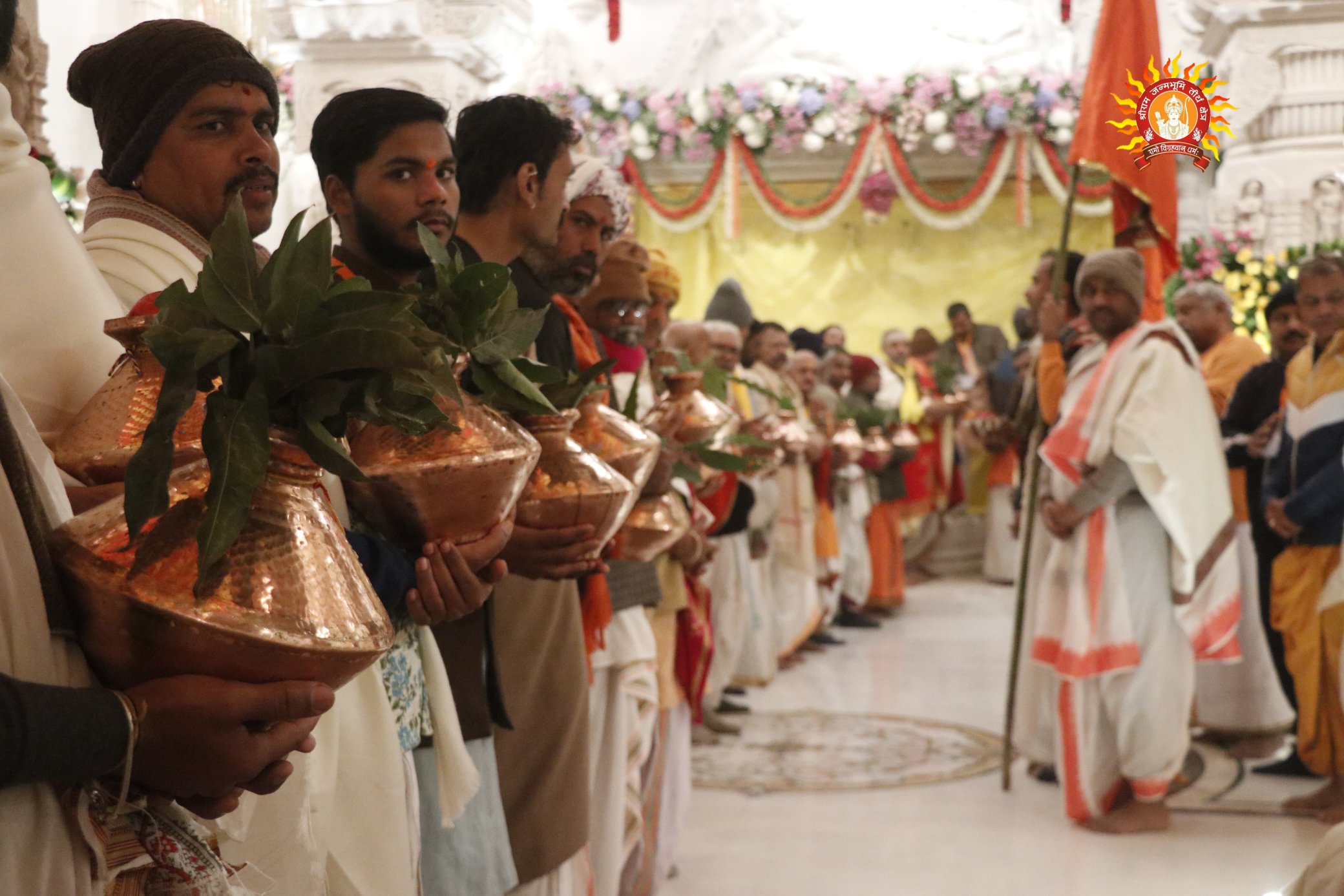 Ayodhya Ram Mandir Pran Pratishtha Prior Day Events Photos