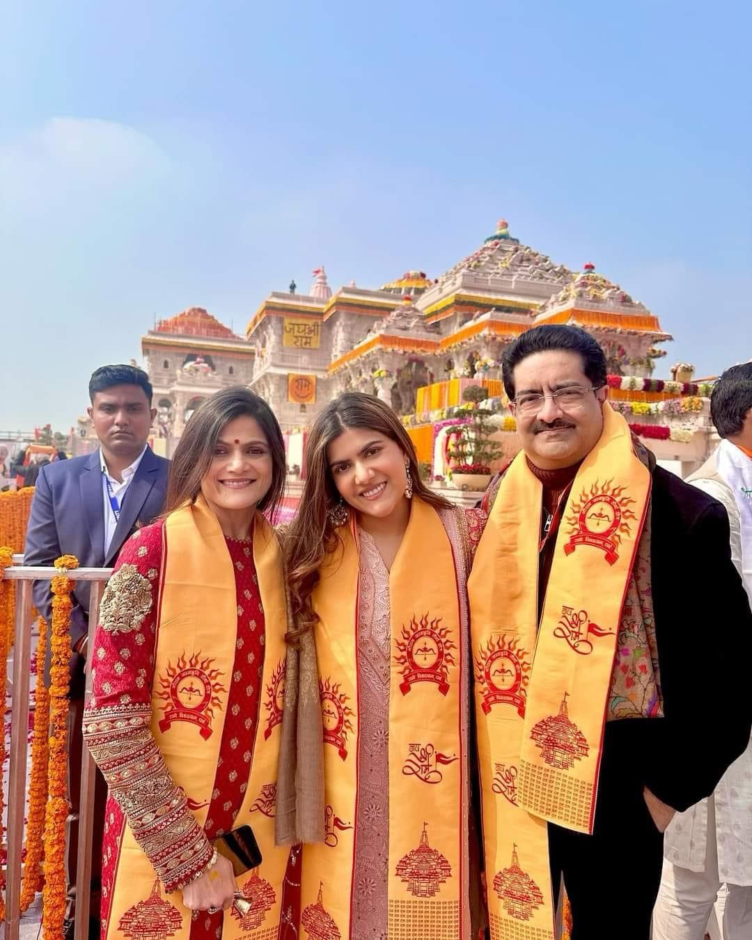 Ayodhya Ram Mandir Pran Pratishtha Celebrities Photos