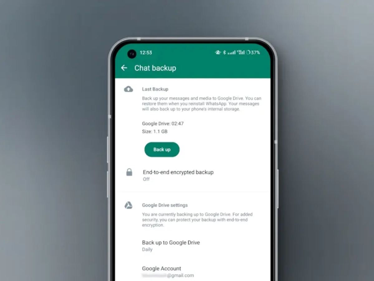 WhatsApp Chat Backup take Money From Users google Drive