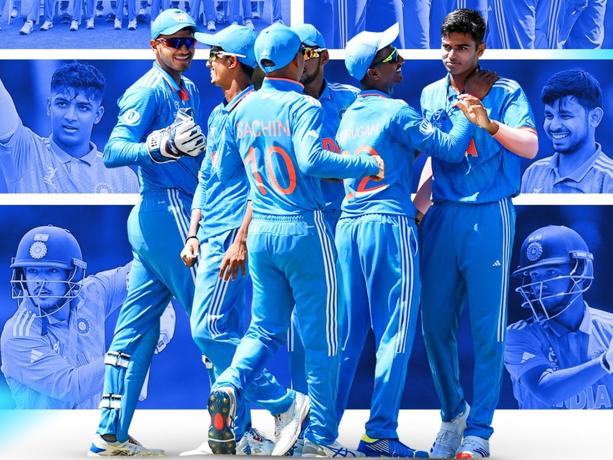 U19 World Cup : टीम इंडियाने मिळवलं फायनलचं तिकीट, नव्या छाव्यांनी 2 विकेट्सने उडवला साऊथ अफ्रिकेचा धुव्वा! title=