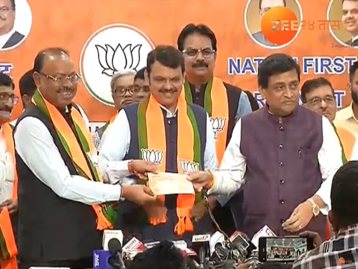 Maharashtra Politics Ashok Chavan Joined BJP After Resigning From ...