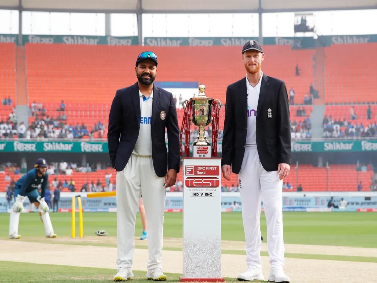 Ind vs Eng Test : राजकोट कसोटीसाठी प्लेईंग इलेव्हनची घोषणा... फिरकी गोलंदाज बाहेर title=