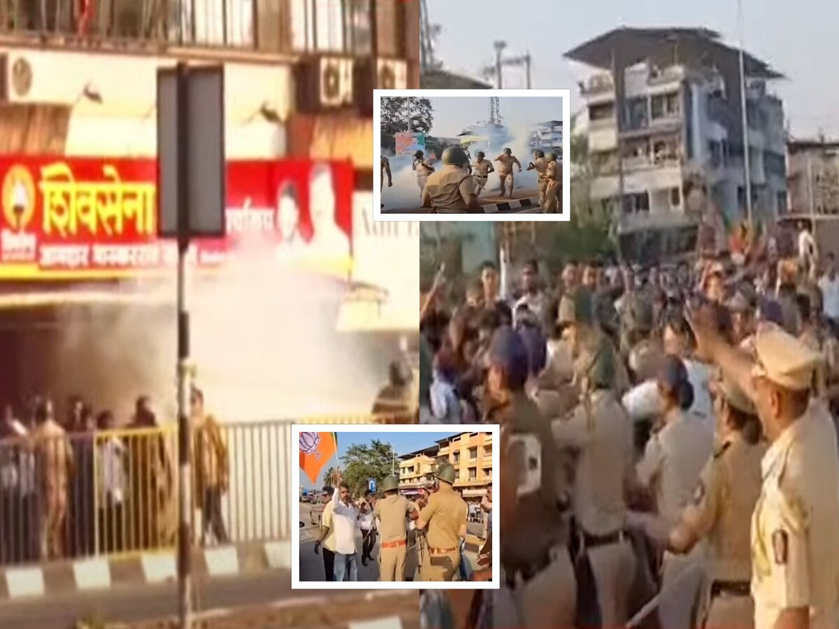 चिपळूणमध्ये उद्धव ठाकरे आणि राणे समर्थकांमध्ये तुफान राडा