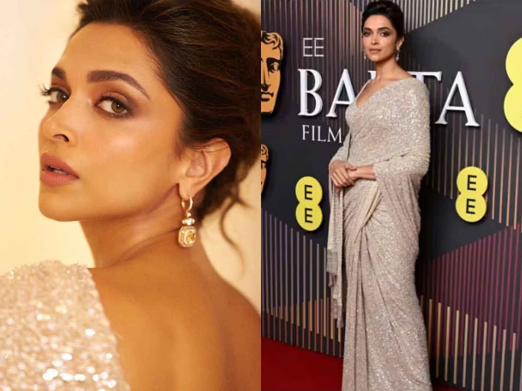 deepika padukone bafta bollywood Actress grabs attention as she flaunts saree look 