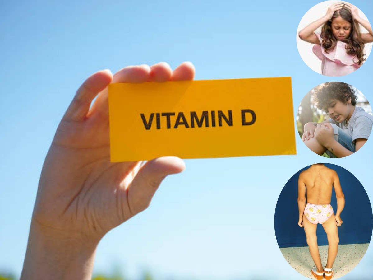मुलांच्या शरीरात Vitamin Dची कमतरता असल्याचं 'या' 5 लक्षणांवरुन ओळखा, हेल्थ टिप्स  title=