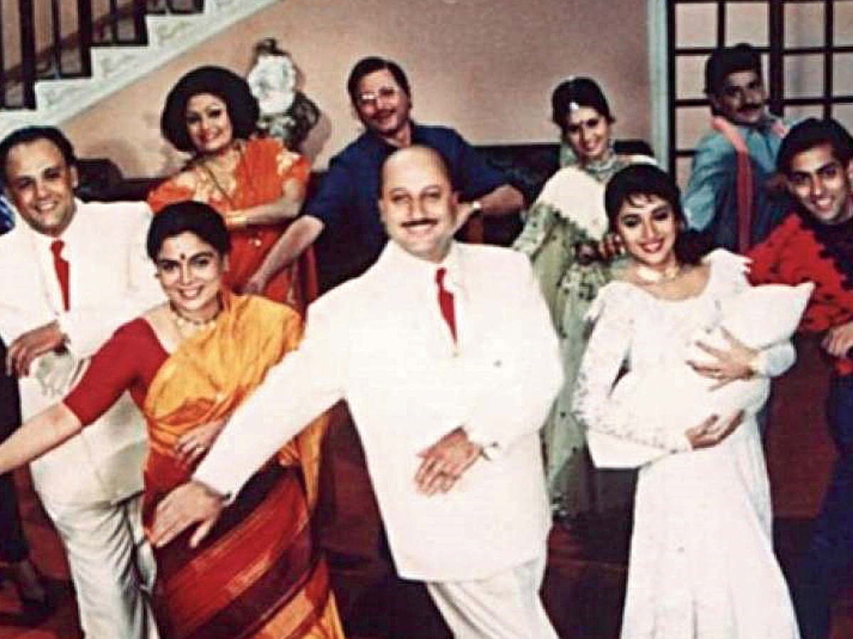 Sooraj Barjatya Birthday Hum Aapke Hain Koun hindi first 100 cr club movie 