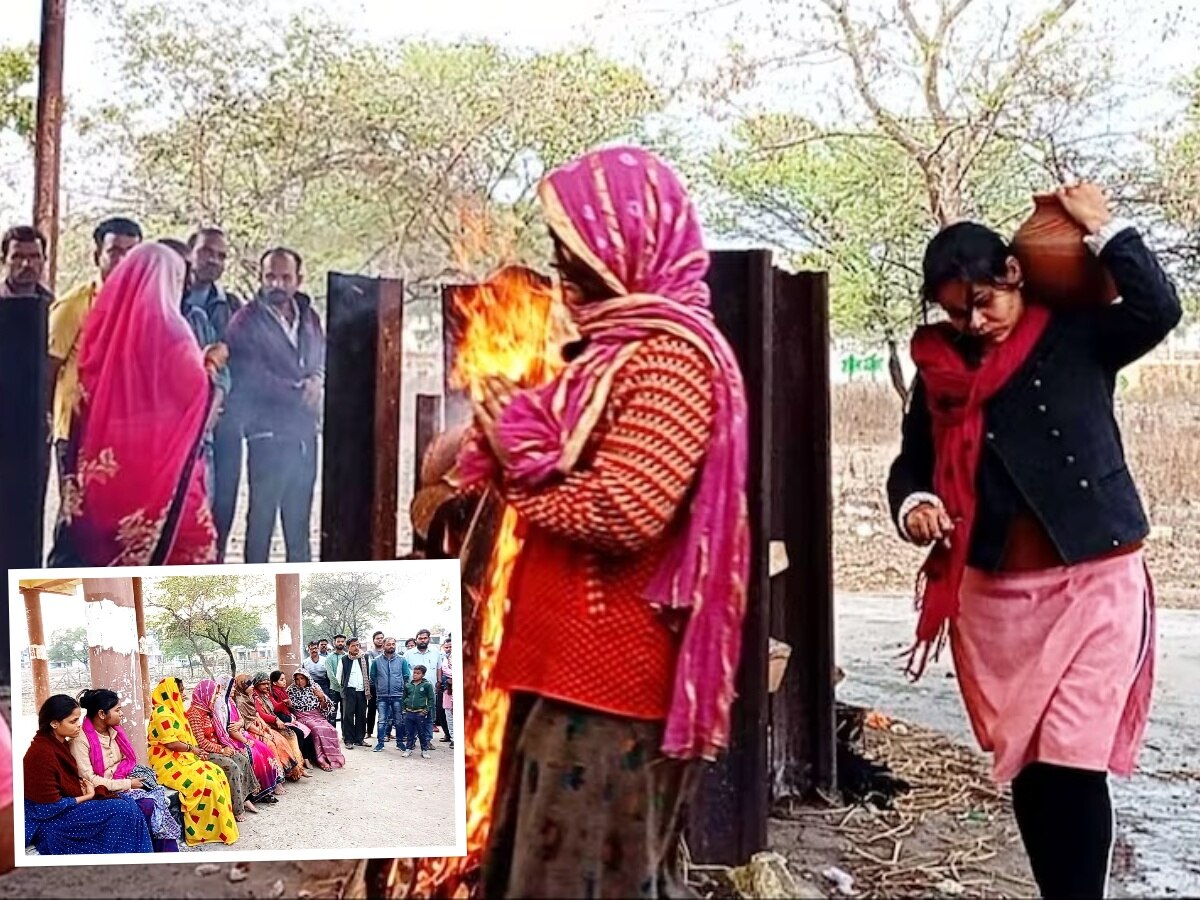 बापाच्या चितेला अग्नी देण्यासाठी स्मशानात पोहोचल्या 9 मुली; मृतदेहाला खांदा दिलेला पाहून सगळेजण हळहळले title=