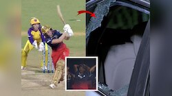 WPL 2024 : आरसीबीच्या पेरीने फोडली गाडीची काच, खणखणीत सिक्स बसला अन्... पाहा Video