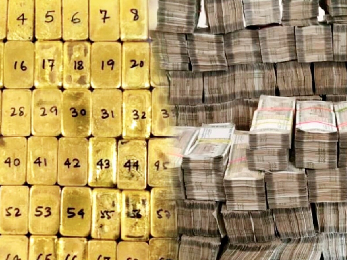 40 किलो वजनी 70 सोन्याची बिस्कीटं, 5.43 कोटी कॅश अन्...; मुंबईतील छापेमारीत सापडलं घबाड title=