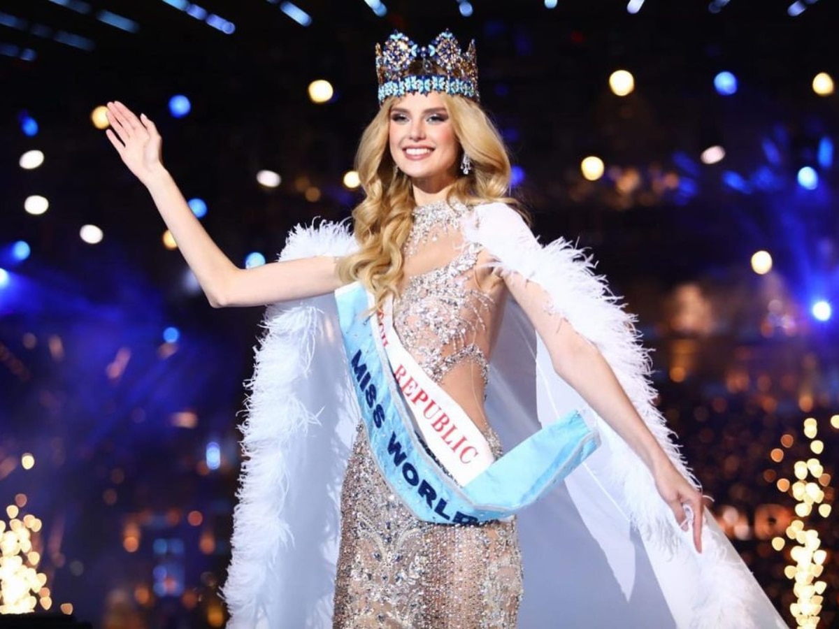 Miss World 2024 : चेक रिपब्लिकच्या Krystyna Pyszkovaने जिंकला 71 वा मिस वर्ल्डचा ताज title=