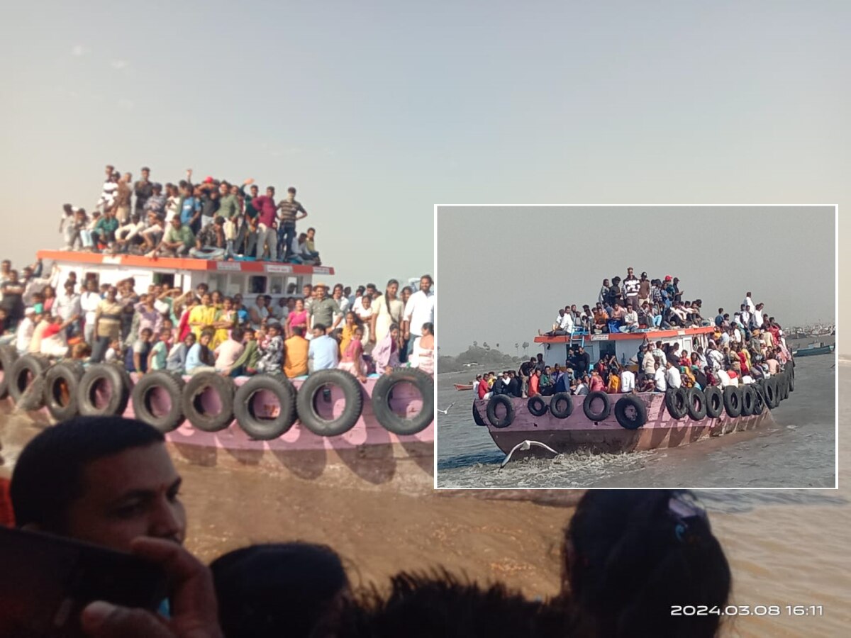 मुंबईच्या भरसमुद्रात अडकले 500 प्रवासी; घारापुरी लेण्यांहून परतताना घडला धक्कादायक प्रकार