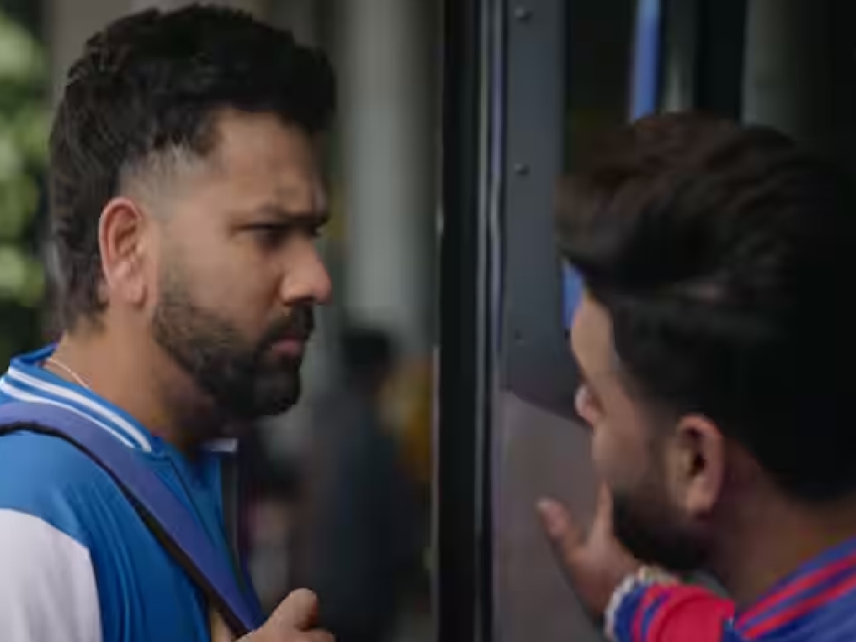 Rohit Sharma: रोहित शर्माचा वेंधळेपणा पुन्हा आला समोर? दुसऱ्या टीमच्या बसमध्ये चढला हिटमॅन, Video Viral title=