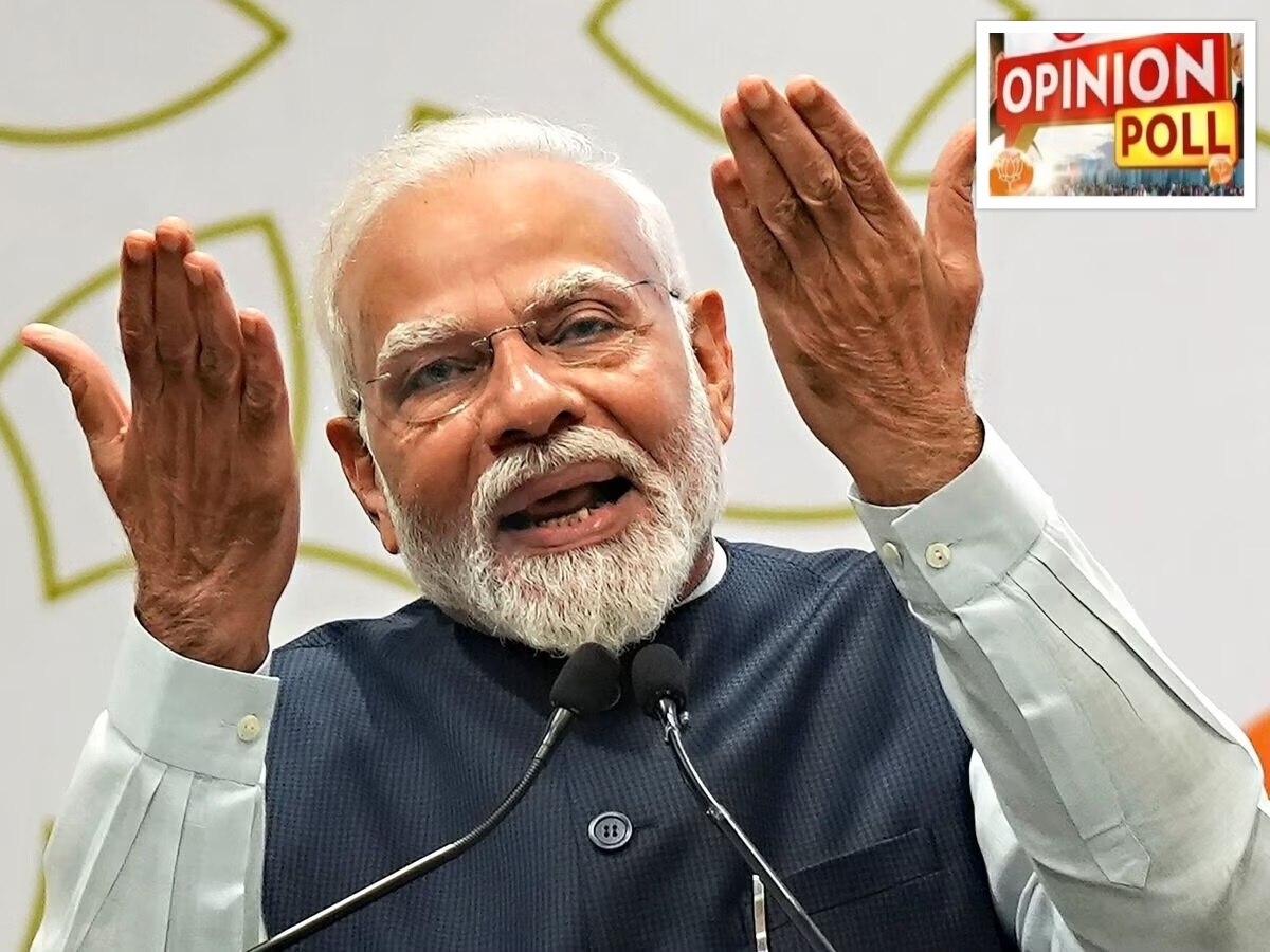 Opinion Poll: पंतप्रधान मोदींच्या लोकप्रियतेचं कारण काय? 41 टक्के लोकांनी सांगितलं 'हे' एकमेव कारण  title=