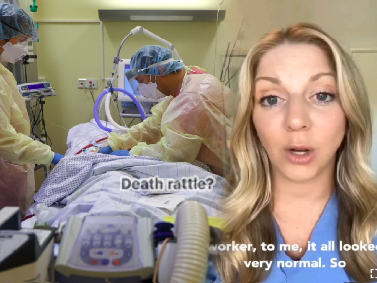 मृत्यूपूर्वी 'असा' आवाज काढतात लोक, नर्सचा धक्कादायक खुलासा; म्हणाली