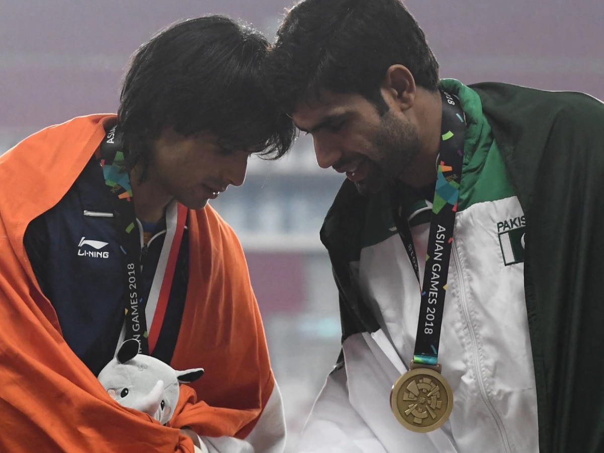 Neeraj chopra Give Advice to arshad nadeem on new javelin