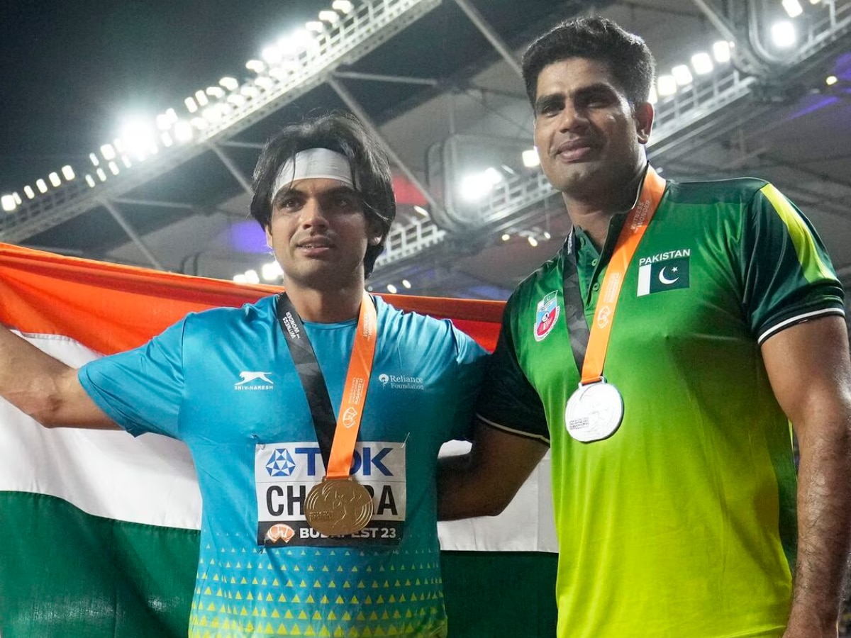 Neeraj chopra Give Advice to arshad nadeem on new javelin