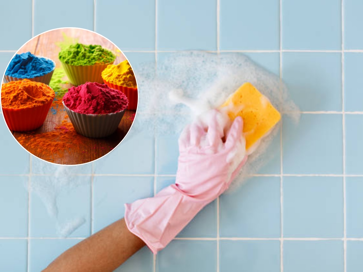 Holi Tips : धुळवडीमुळं अस्वच्छ झालेलं घर स्वच्छ करण्यासाठी फॉलो करा 'या' टिप्स, रंगाचा एकही डाग राहणार नाही title=