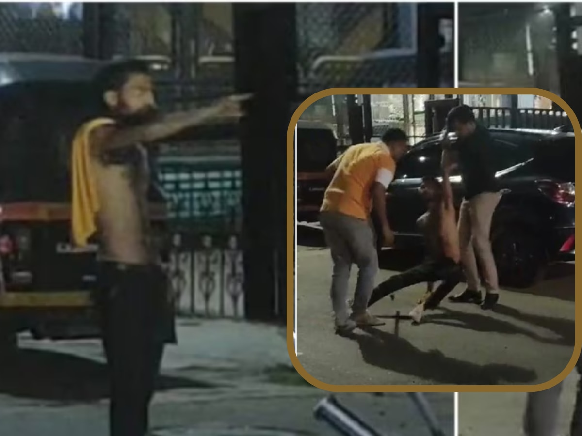 दारुच्या नशेत शर्ट काढून दहशत पसरवायचा गावगुंड, पोलिसांनी काय केलं? तुम्हीच पाहा