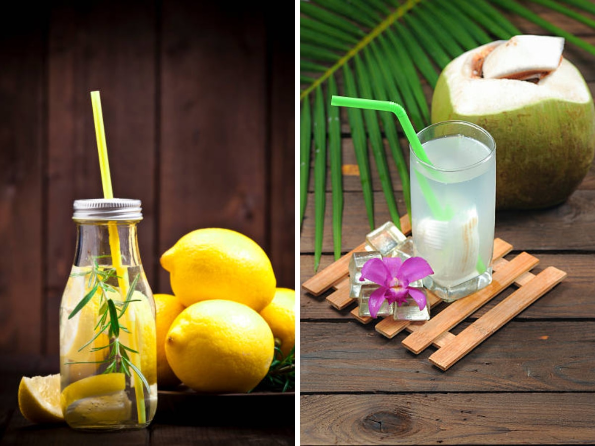 Coconut Vs Lemon Water : नारळपाणी की लिंबू पाणी, उन्हाळ्यात काय पिणं जास्त गुणकारी?  title=