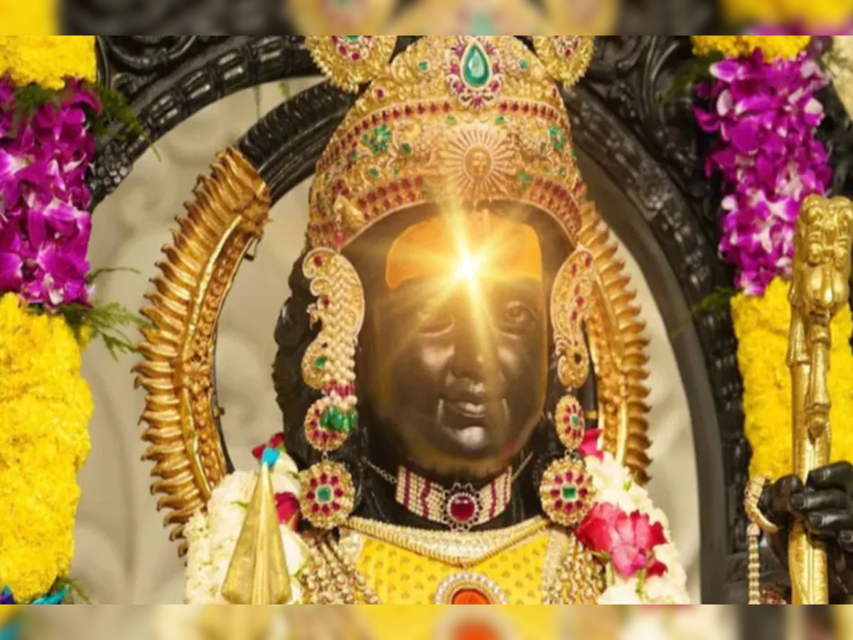 Ram Navami 2024 : रामनवमीच्या दिवशी अयोध्येत रामलल्लावर कसा करणार सूर्य अभिषेक? चाचणीचा Video समोर title=