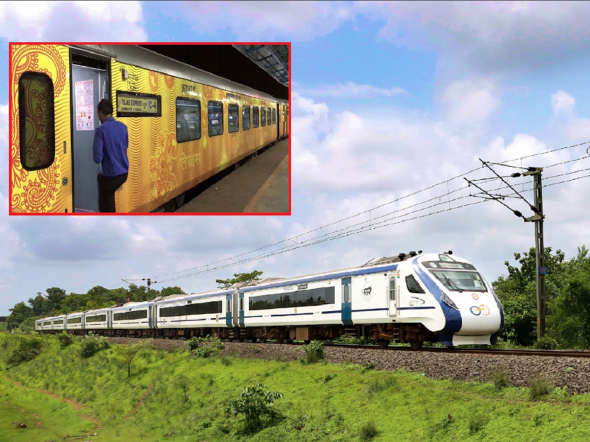 Indian Railway : काय सांगता? कोकणात जाणाऱ्या वंदे भारत, तेजस एक्स्प्रेस रद्द? title=