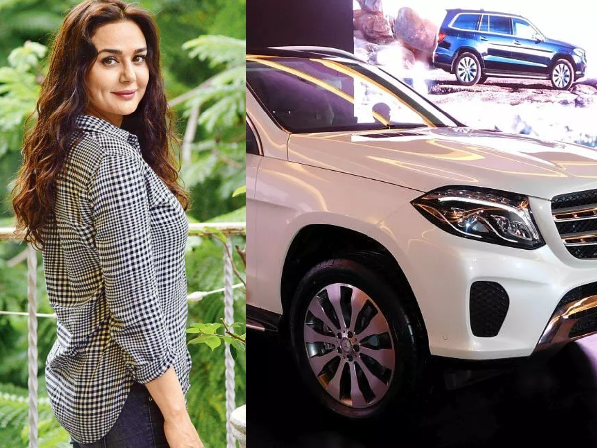 Preity Zinta car collection Mercedes Lexus Range Rover