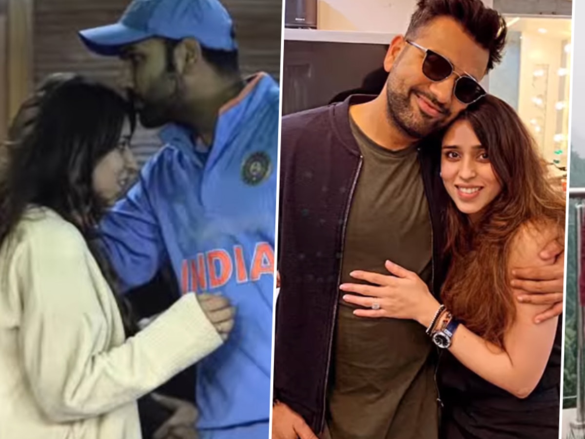 Rohit Sharma Ritika Sajdeh Love Story Cricket Marathi News