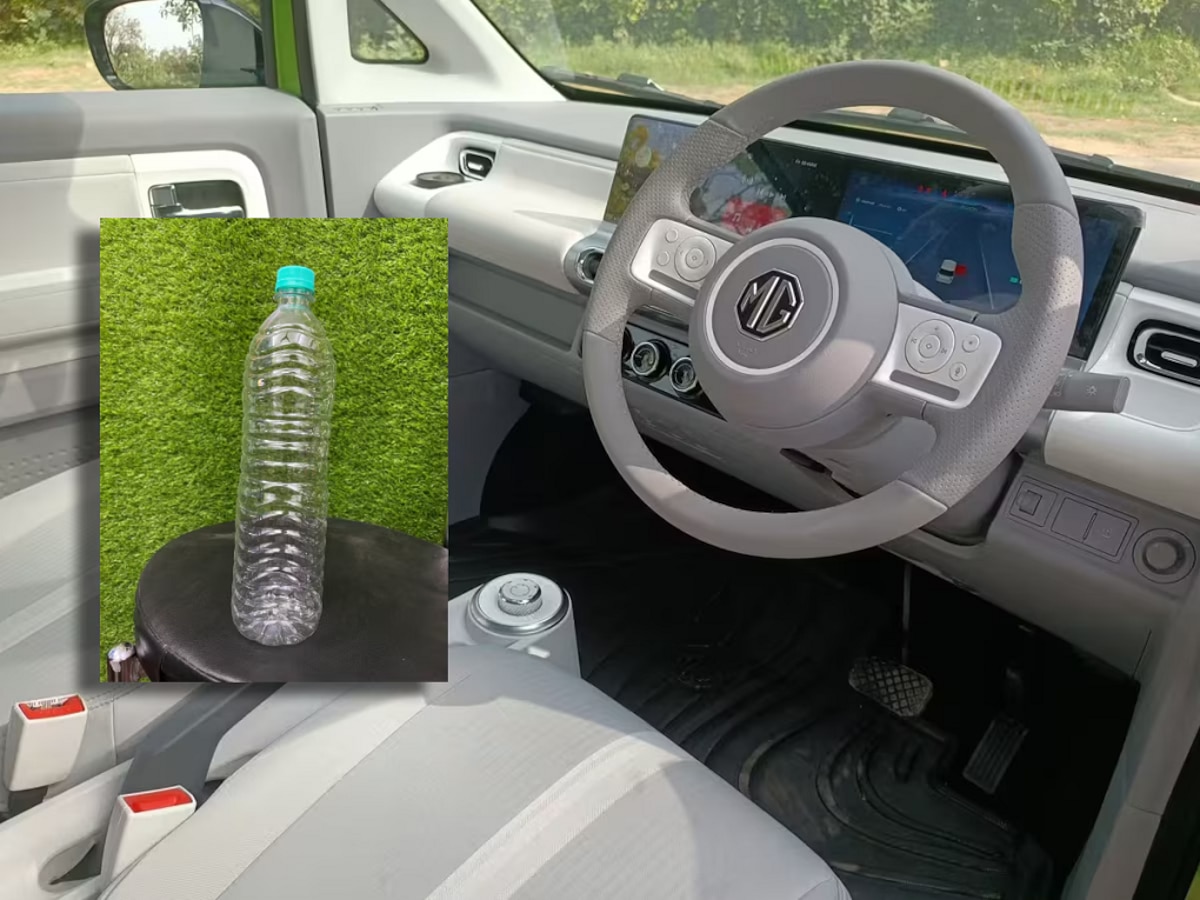 Plastic Water Bottles In Car: कारमध्ये प्लास्टीकच्या बाटलीत पाणी ठेवणं कितपत योग्य? समजून घ्या  title=