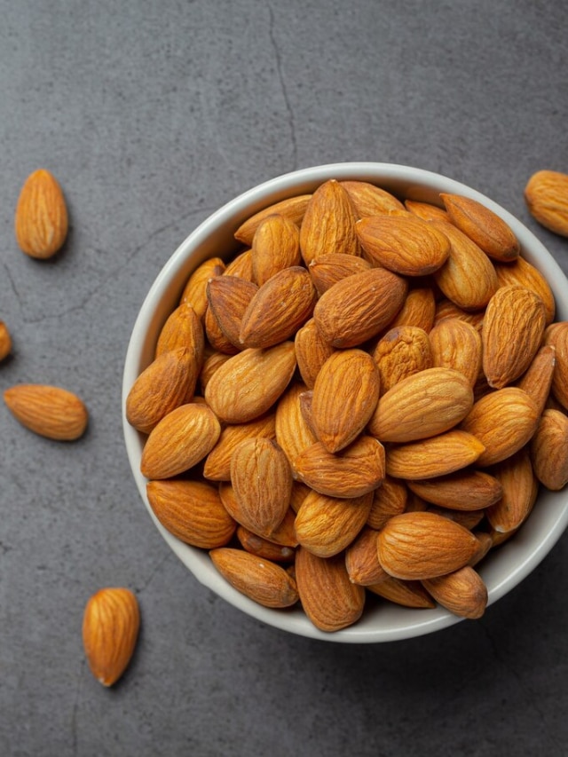 almonds , benefits of almonds, importance of eating almonds daily, How many almonds to eat for weight loss, how many almonds to eat to reduce cholesterol, benefits of eating almonds, how many almonds can be eaten, can almonds be eaten in diabetes?, बदाम, बदाम खाण्याचे फायदे, health news, health news in marathi 